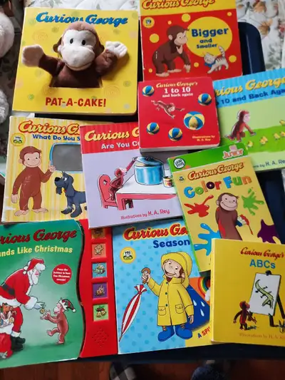 CURIOUS GEORGE BOARD BOOKS LOT 10, View more