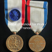 Medal of Honour for Work - France (Shipping Available)