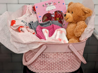 Baby Girl Gift Basket