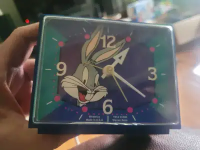 Bugs Bunny  Vintage Alarm  Clock, View more