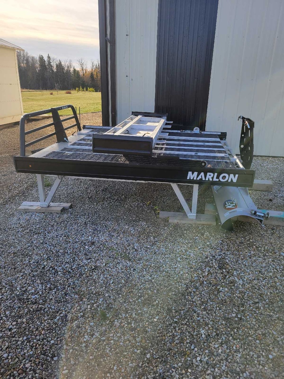 Marlon aluminum Sled/ ATV deck 7 foot w/ 2 foot flip | Snowmobiles | St ...