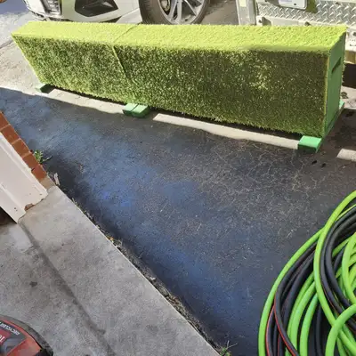 Horse jumps: artificial turf covered boxes (set of 2), View more