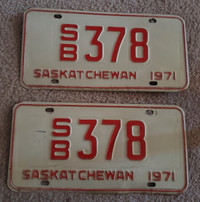 1971 school bus plates 