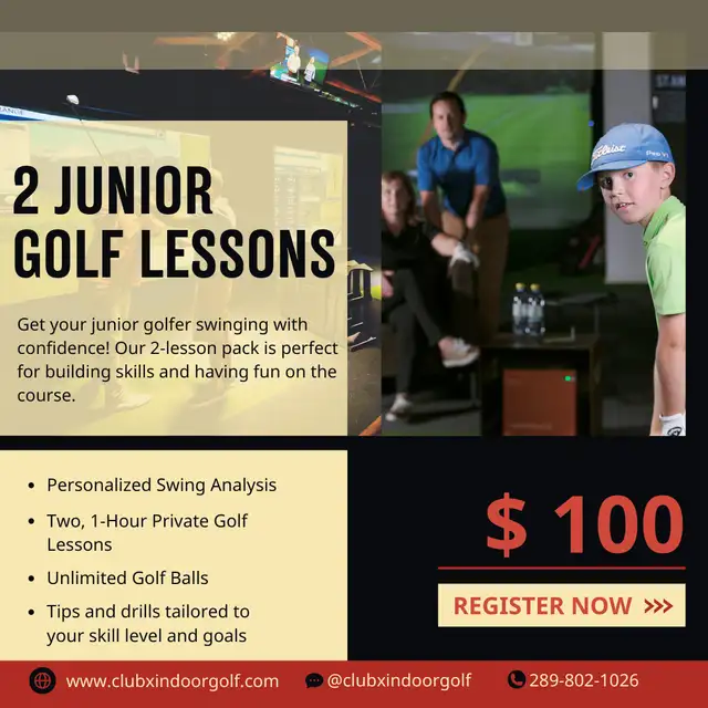 2 Junior Golf Lessons – Private Coaching for $10063804703754753120