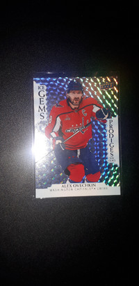 Hockey cards Alex Ovechkin UD Ice Gem