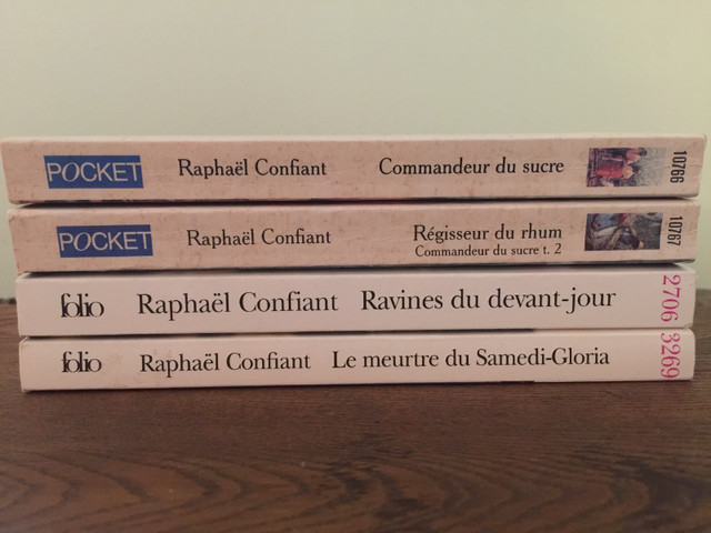 Raphaël Confiant dans Ouvrages de fiction  à Ville de Montréal