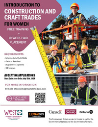 Introduction to Construction and Craft Trades for Women