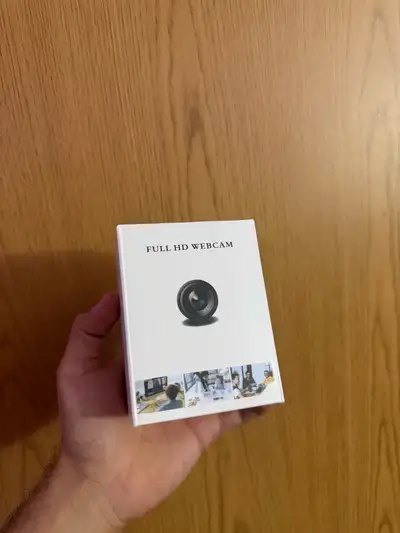 1080P HD Webcam with Mic Wide-Angle Lens, Auto Light Correction, Plug & Play USB Webcam for Meetings...