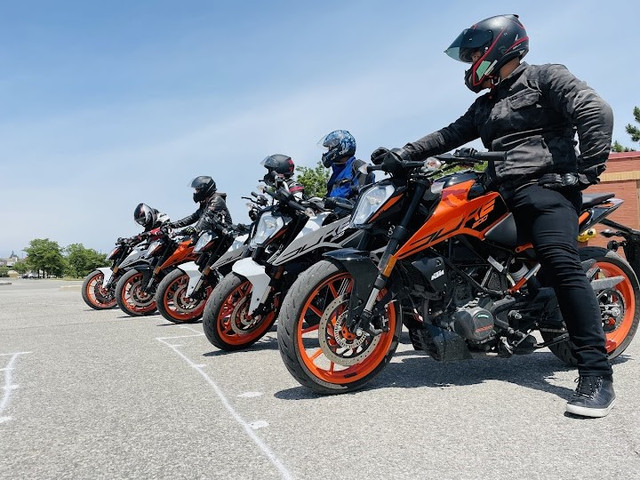 ALPHA RENT MOTORCYCLE GEAR - M1 M2 Test Course !!! All 4 | Other |  Mississauga / Peel Region | Kijiji