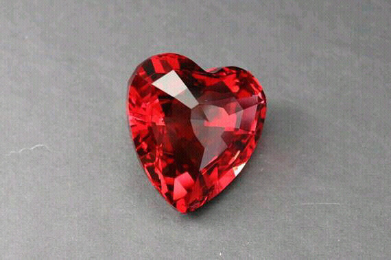 Swarovski silver crystal "RED HEART" in Jewellery & Watches in Thunder Bay