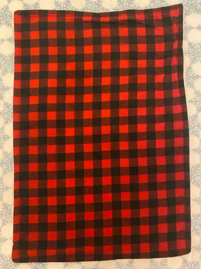Cabin baby blanket Buffalo Plaid Indigo baby, View more