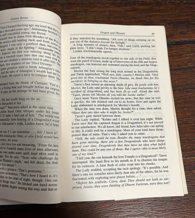 Fantasy Novel Dragon and Phoenix by Joanne Bertin Fiction Book in Fiction in Oakville / Halton Region - Image 5