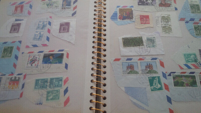 500+ Int'l & Cdn Stamps in Photo Album, See Listing in Arts & Collectibles in Stratford