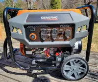 Portable GENERAC 7500E Generator 