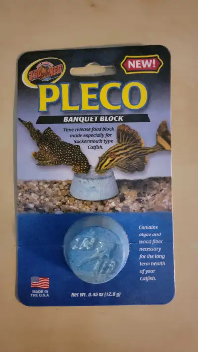 Zoo Med Pleco Banquet Block for Catfish, View more