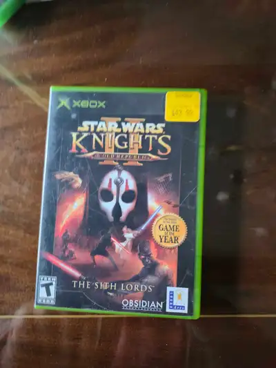 Star Wars Knights of the Old Republic II Xbox, View more