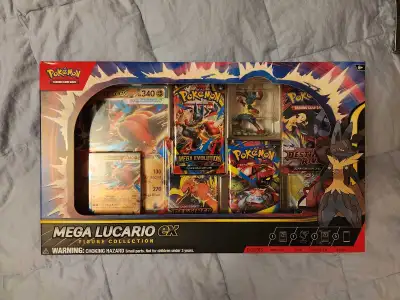 Pokemon TCG Mega Lucario ex Figure Collection, View more