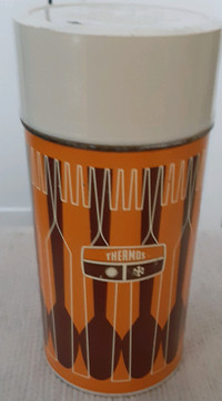 Bouteille de Marque Thermos 1971 Chaud Froid Vintage