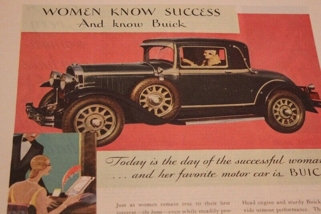 1930 Buick Original Ad in Arts & Collectibles in Calgary - Image 2