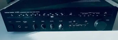 Harman Kardon HK385i Ultrawideband Linear Phase Stereo Receiver Tested WORKS GOOD Great sound CONSUL...