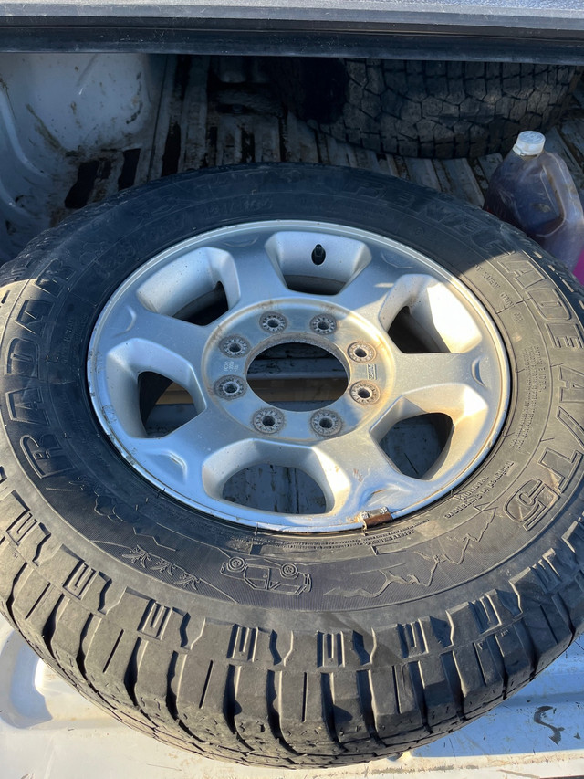 8x170 17” rims and tires in Tires & Rims in Prince Albert