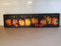 Wall Metal decoration -3D fruit