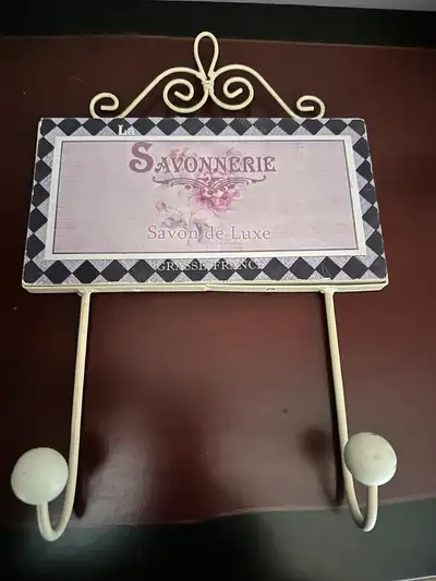 2 Peg Decorative Bathroom Wall Hook, View more