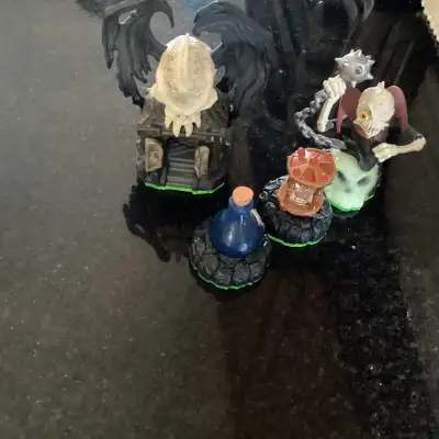 From our smoke free home. We can ship at buyers expense. I have more Skylanders available