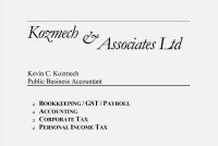 Professional Accountant - 25 years experience