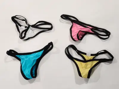 Brand new. Never worn/washed. $10 each or 4 for $30 Colours: White, Blue, Yellow, Pink Size: XS