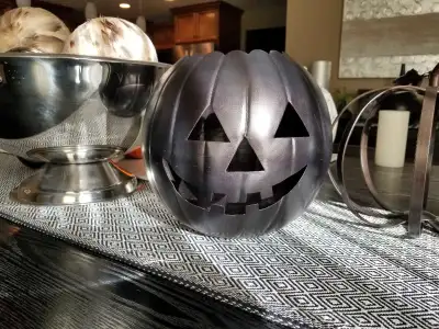 Adorable Metal PUMPKIN , View more