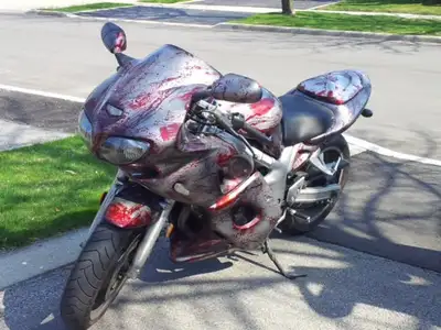 2001 Suzuki SV650 Custom - Lady ridden, second owner - Full custom fairings and paint - Custom paint...