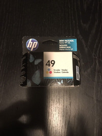 HP 49 Tri-Color Ink Printer Cartridge - Cartouche D'encre