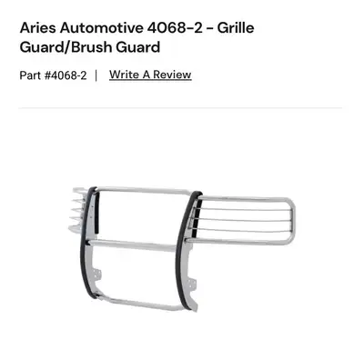 2007-2013 Chevrolet Silverado Push Bar/Brush Guard $500 obo. Includes bolts but no mounting brackets...