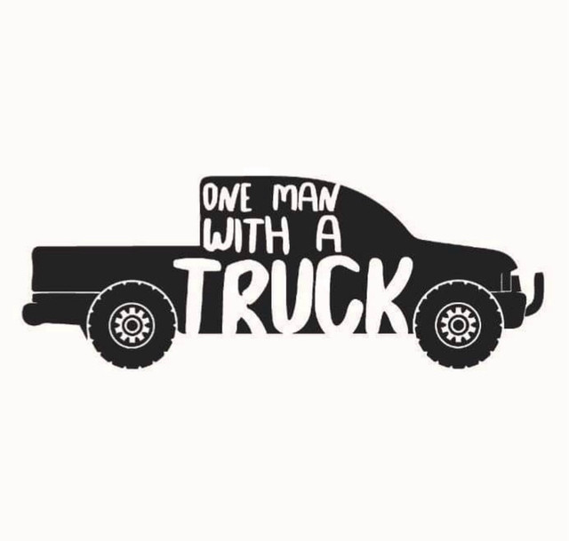 ONE MAN AND A TRUCK 4 HIRE 55$ STARTING  in Moving & Storage in Edmonton - Image 4