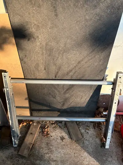 Tire rack perfect for your garage or shed in good condition has been sitting in my trailer for a whi...