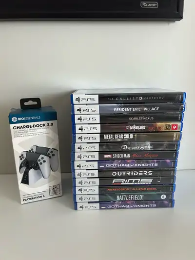 All star brawl - $40 (sealed) Battlefield 2042 - $25 (sealed) Callisto protocol - $20 Demon souls -...