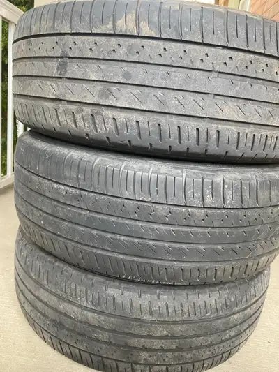 I'm selling a set of three Sumitomo Enhance all season tires. Size 225/65 R17 102T. These are used t...
