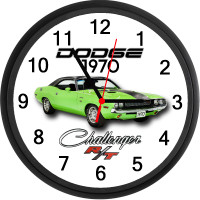 1970 Dodge Challenger RT (Sublime) Custom Wall Clock - MOPAR
