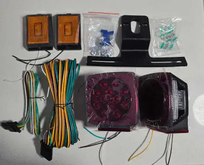 New LED waterproof trailer lights set, View more