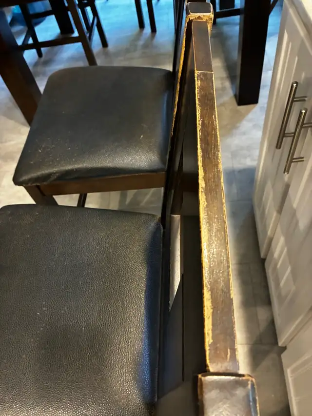 Pub Height Table & 6 Chairs in Dining Tables & Sets in Bridgewater - Image 6