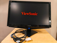 Computer LED Monitor Screen 22 inch ViewSonic