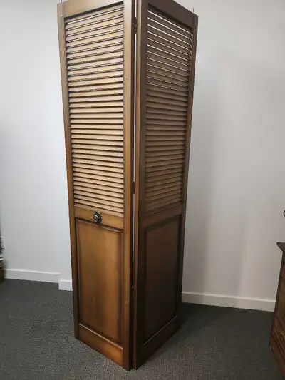 Closet door vintage wooden, View more