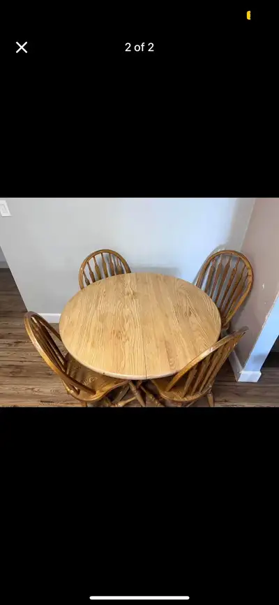 Table, Chairs & China Cabinet , View more