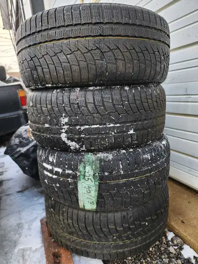 (3) Performance Nordic directional Winter Tires ( 4th one not usable due to side wall damage ) other...
