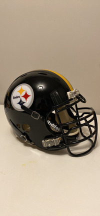 CUSTOM Steelers helmet. Real riddell. 