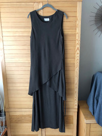 NEW 100% Rayon Chablis Dress - Sz 13 Asymmetrical Tie Back