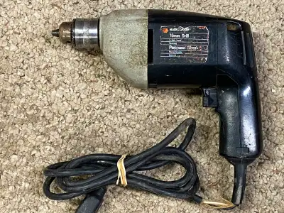 Free Black and Decker 10mm Drill, View more