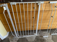 28” Dog Gate with 5” and 10” extensions
