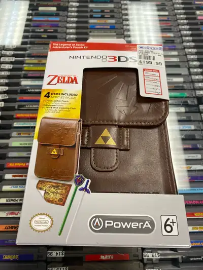 Nintendo 3DS Zelda Leather Pouch @ Cashopolis!!!!, View more